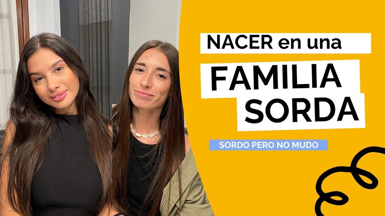 NACER en una FAMILIA SORDA siendo OYENTE (y perder la audición) - Chiara Ivey